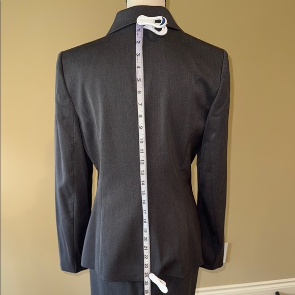 Anne Klein Blazer Gray Classic Lined Women’s Size 10 - Picture 6 of 12